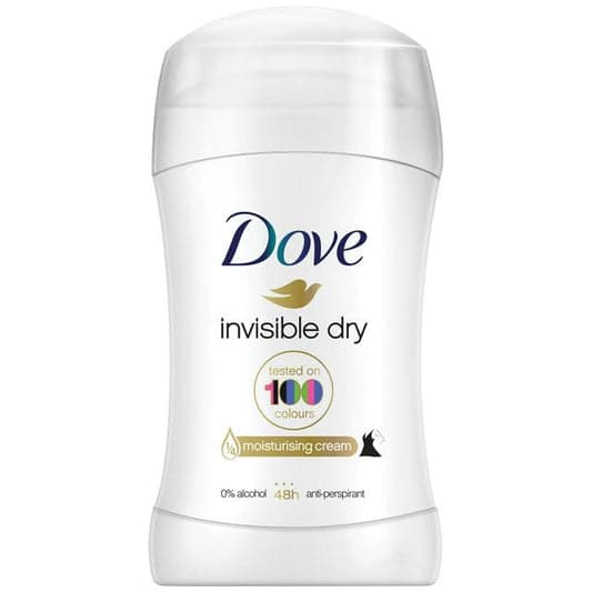Dove Invisible Dry Antiperspirant Deodorant Stick 40g