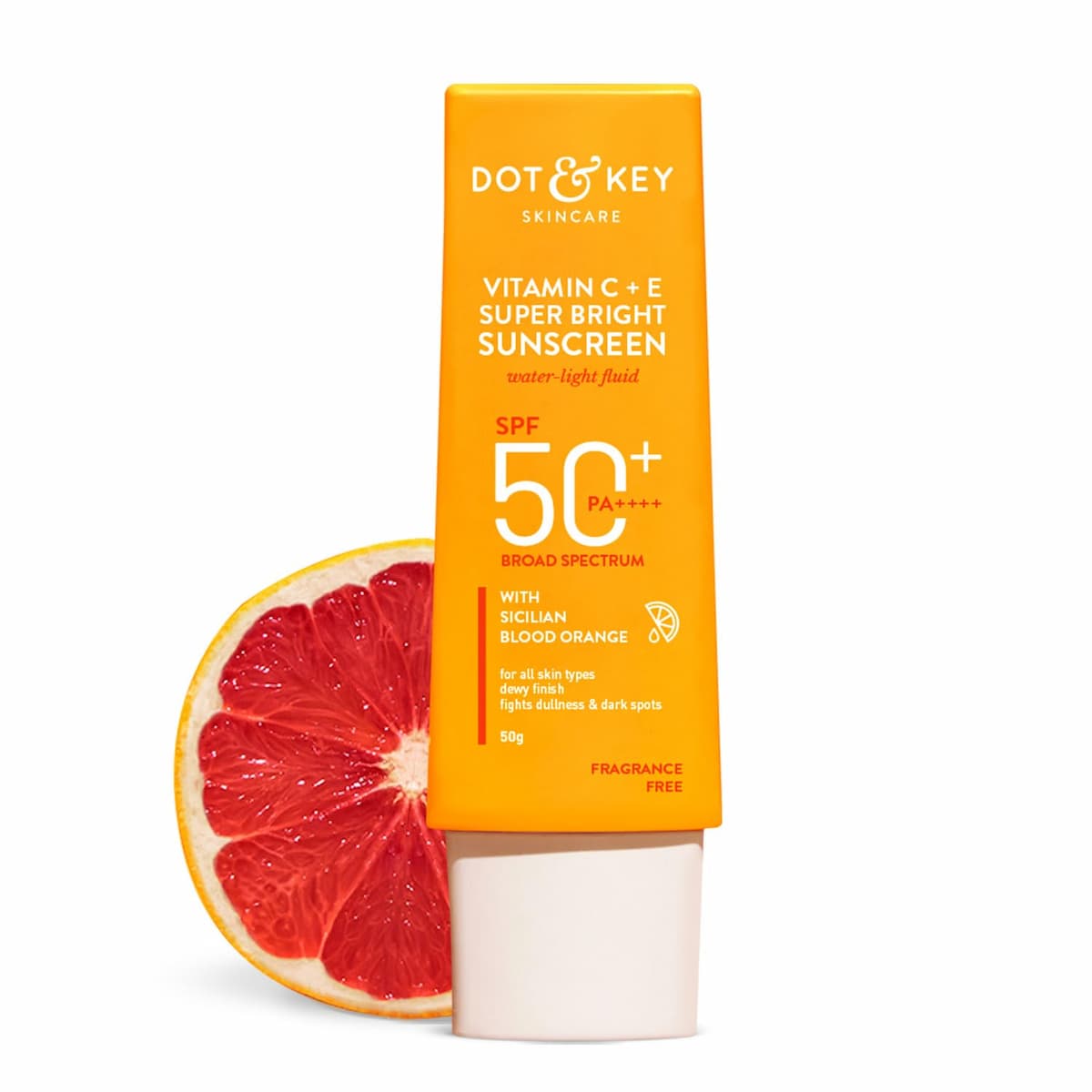 Dot and Key Vitamin C + E Super Bright Sunscreen SPF 50 PA++++ 50g