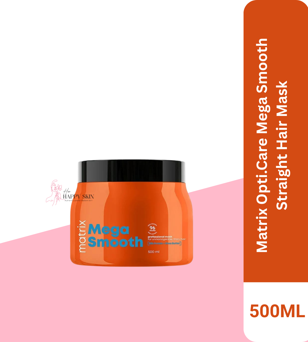 Matrix Opti Care Smooth Straight Hair Masque with Shea Butter 490g