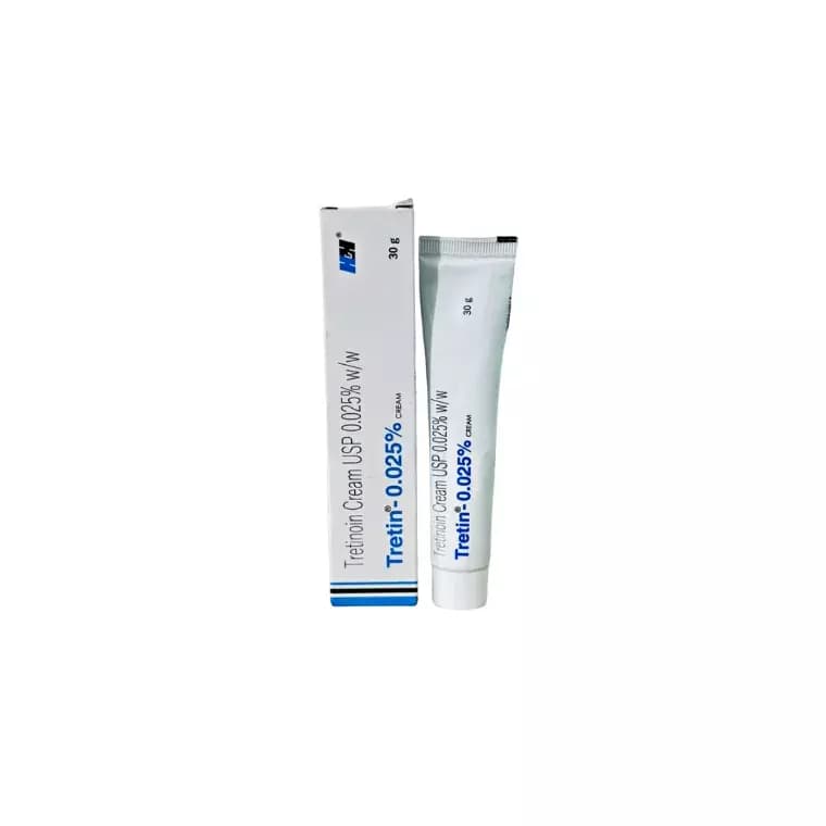 Tretinoin Tretin 0.025% Cream 30g