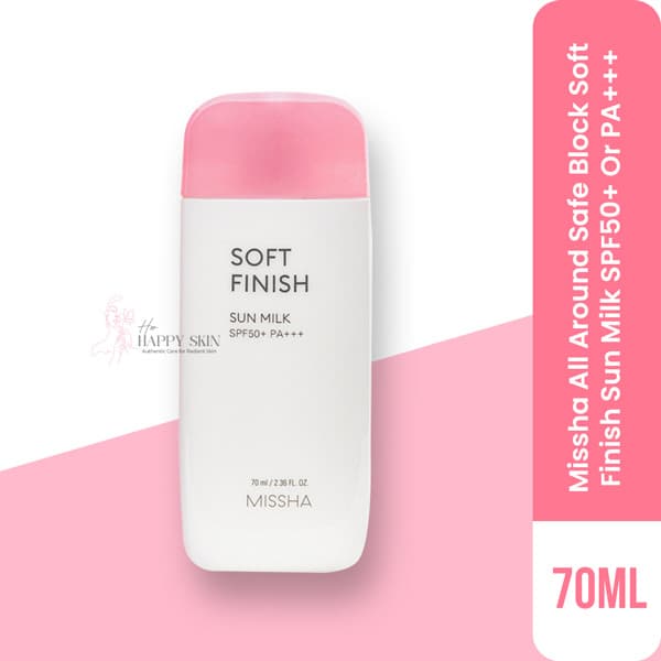 Missha All Around Safe Block Soft Finish Sun Milk SPF50+/PA+++ 70ml